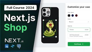 Build a Complete ECommerce Shop with Nextjs 14 Tailwind React  Full Course 2024 [upl. by Pillyhp]