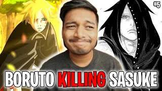 BORUTO KILLING SASUKE🤯 Boruto 2 Blue Vortex Chapter 5 Explained in Hindi [upl. by Eitsim]