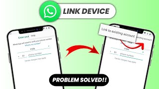 WhatsApp Link Device Not Showing  How To Login One WhatsApp In Multiple Device  2023 [upl. by Nazarius]