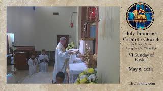 Holy Innocents Catholic Church Long Beach Live Stream [upl. by Ahsirk]