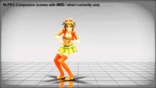 MMD Codec Quality Test [upl. by Assirroc]