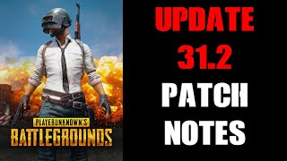 PUBG Update 312 Patch Notes Taego Gets A Face Lift [upl. by Munt]