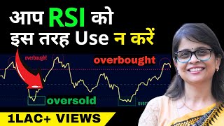 Learn the Right Way to Use RSI  बाजार में धमाकेदार सफलता का राज 💹🚀 [upl. by Delainey]