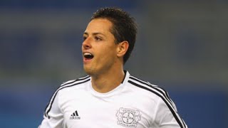 Los 39 Goles De Javier〝El Chicharito〞Hernandez Con El Bayer Leverkusen [upl. by Magdala]