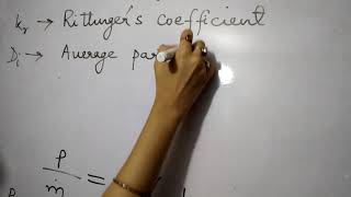 Gate food technology Rittingers law its concepts and numericals [upl. by Mcneil]