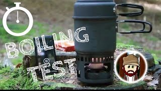 Esbit KOCHER TEST boil test BUSHCRAFT [upl. by Brockie]