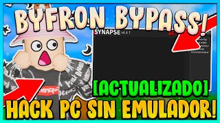 NUEVO COMO SEGUIR USANDO HACKS  SCRIPTS EN ROBLOX PC SIN EMULADOR  BYFRON BYPASS  ACTUALIZADO [upl. by Jobe]