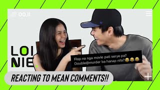 REACTING to MEAN COMMENTS  LoiNie TV [upl. by Moise766]