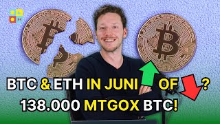 Wat doen BTC en ETH in juni  138000 MtGox BTC verplaatst paniek  Crypto nieuws vandaag  1113 [upl. by Dotty204]