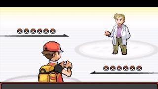 Pokemon Radical Red • Professor Oak Battle Hardcore Mode v31 [upl. by Naneik397]