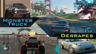 Derrapando como dios y manejando una MonsterTruck Gameplay con volante G27 [upl. by Eerahc948]