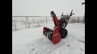 Review of a Honda HS928 Snowblower with Tires [upl. by Llesram433]