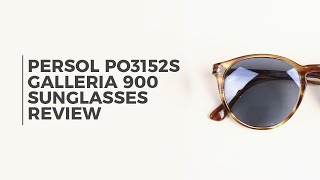 Persol PO3152S GALLERIA 900 Sunglasses Review  SmartBuyGlasses [upl. by Shanly]