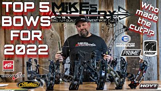 Top 5 Best New Bows of 2022 by Mikes Archery [upl. by Ahsimek]