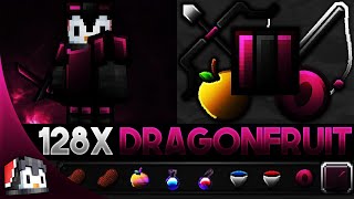 Dragonfruit 128x MCPE PvP Texture Pack FPS Friendly by iSparkton [upl. by Norreht]