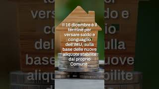 IMU 2024 entro il 28 ottobre le nuove aliquote per il calcolo [upl. by Annawak949]