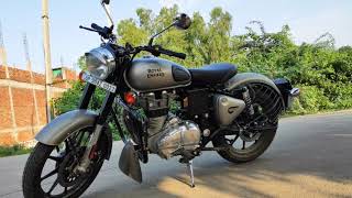 BS6 Royal Enfield Classic 350 back seat remove [upl. by Iggie]