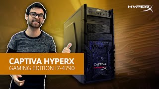 Captiva HyperX Gaming PC i74790 [upl. by Rosalynd]