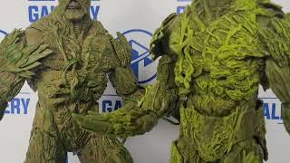 mcfarlanetoys SWAMP THING Glowinthedark Gold Label Edition [upl. by Olympie454]