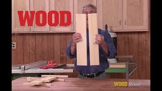 How To Glue Your Boards Up Perfectly  WOOD magazine [upl. by Enrobso380]