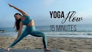 15 Min Full Body Hatha Yoga Flow Class No Downdog or Chaturanga [upl. by Tamas]