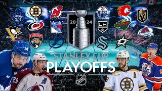 2024 NHL Stanley Cup Playoffs Predictions [upl. by Akerahs]