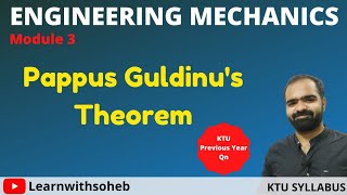 Pappus Guldinus Theorem Engineering Mechanics [upl. by Modern]