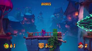 Crash Bandicoot 4 Draggin On Bonus Level [upl. by Nilat]