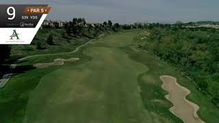 Arrowood Golf Course Hole 9 [upl. by Pruter]