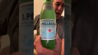 S Pellegrino sparkling natural water Review Bubbly The good stuff Organic [upl. by Legim]