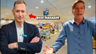 Albert Heijn Medewerker Prank Gaat Fout [upl. by Franzoni449]