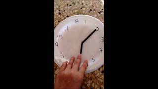 Tutorial Como hacer un reloj para niños [upl. by Ajoop391]