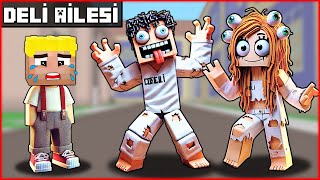 DELİ AİLE EFEKANI EVLAT EDİNDİ 🤪  Minecraft [upl. by Arahsat673]