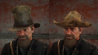 Red Dead Redemption 2  Worn Stovepipe Top Hat  Roanoke Hat Location FoundStolen Hats [upl. by Atilegna]