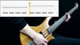 Red Hot Chili Peppers  Parallel Universe Bass Only Play Along Tabs In Video [upl. by Aibara]