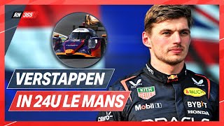 Verstappen Doet Mee Aan 24 Uur Van Le Mans Maar Wanneer  F1Update [upl. by Coward]