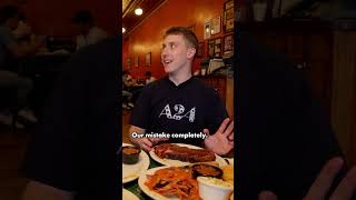 Two Brits try ribs for the first time and their reactions are priceless [upl. by Voltmer715]