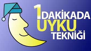 Uyku sorunu olanlar için 1 dakikada uyuma tekniği Açıklamayı okuyun [upl. by Eetsirk]