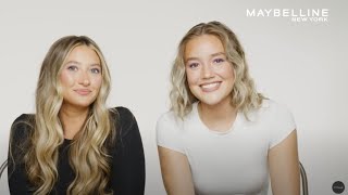 BOLD LINER LOOK WITH OLIVIA PONTON AND KELLI ANNE  MAYBELLINE NEW YORK [upl. by Buckley]