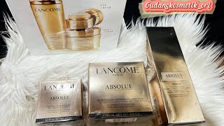 UNBOXING SKINCARE LUXURY LANCÔME Absolue Revitalizing MY VALUE OFFER Set [upl. by Areema666]