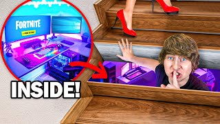 I Built a Secret Gaming Room to Hide From My Mom [upl. by An]