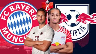 🔴 FC Bayern München vs RB Leipzig  Supercup Watchparty [upl. by Hcir303]