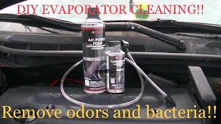 How to Deodorize Disinfect and Refresh your cars AC system of mold and mildew [upl. by Erdda383]