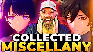 New Player Reacts To EVERY Collected Miscellany From Genshin Impact Part 1 THESE ARE INSANE [upl. by Handbook1]