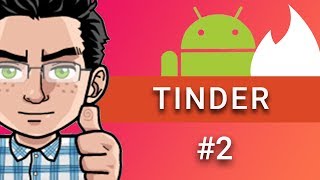 Make An Android App Like TINDER  part 2  Swipe Cards Feature [upl. by Nitnerb]