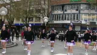 Les Butterfly amp Show Parade  Majorettes et Fanfare de Maubeuge [upl. by Ettegdirb]