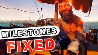 Ship Milestones Are FIXED ► Sea of Thieves [upl. by Lodnar]