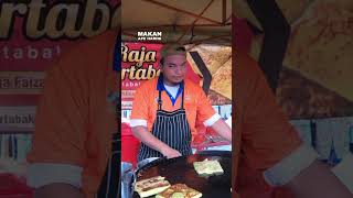 Raja murtabak pasar tani Putrajaya streetfood [upl. by Koosis]