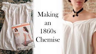 Making a Victorian Chemise  Simplicity 2890 Pattern Review amp Tutorial [upl. by Aneem272]