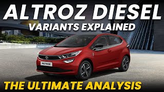 Tata Altroz Diesel Manual Variants Explained  XMXMSXTXZXZ LuxXZSXZ S DarkXZS LuxXZS [upl. by Roseann]